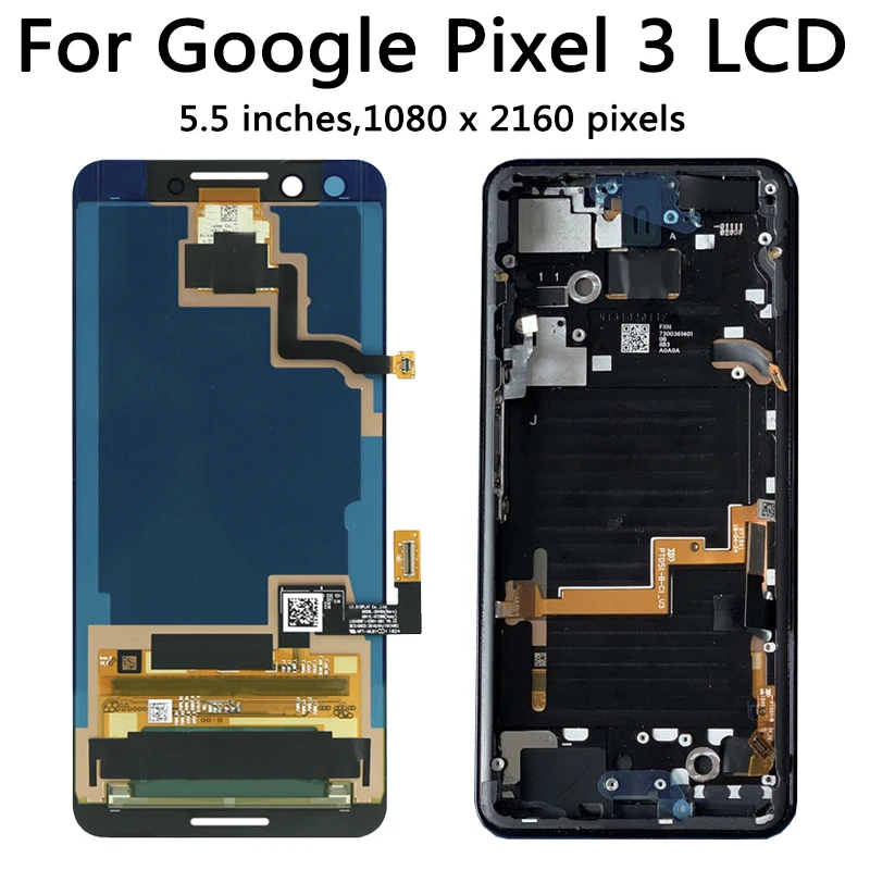 Test AMOLED For Google Pixel 3 XL 3XL LCD Display Touch Digitizer For Google Pixel 3 Pixel3 LCD Screen Replacement