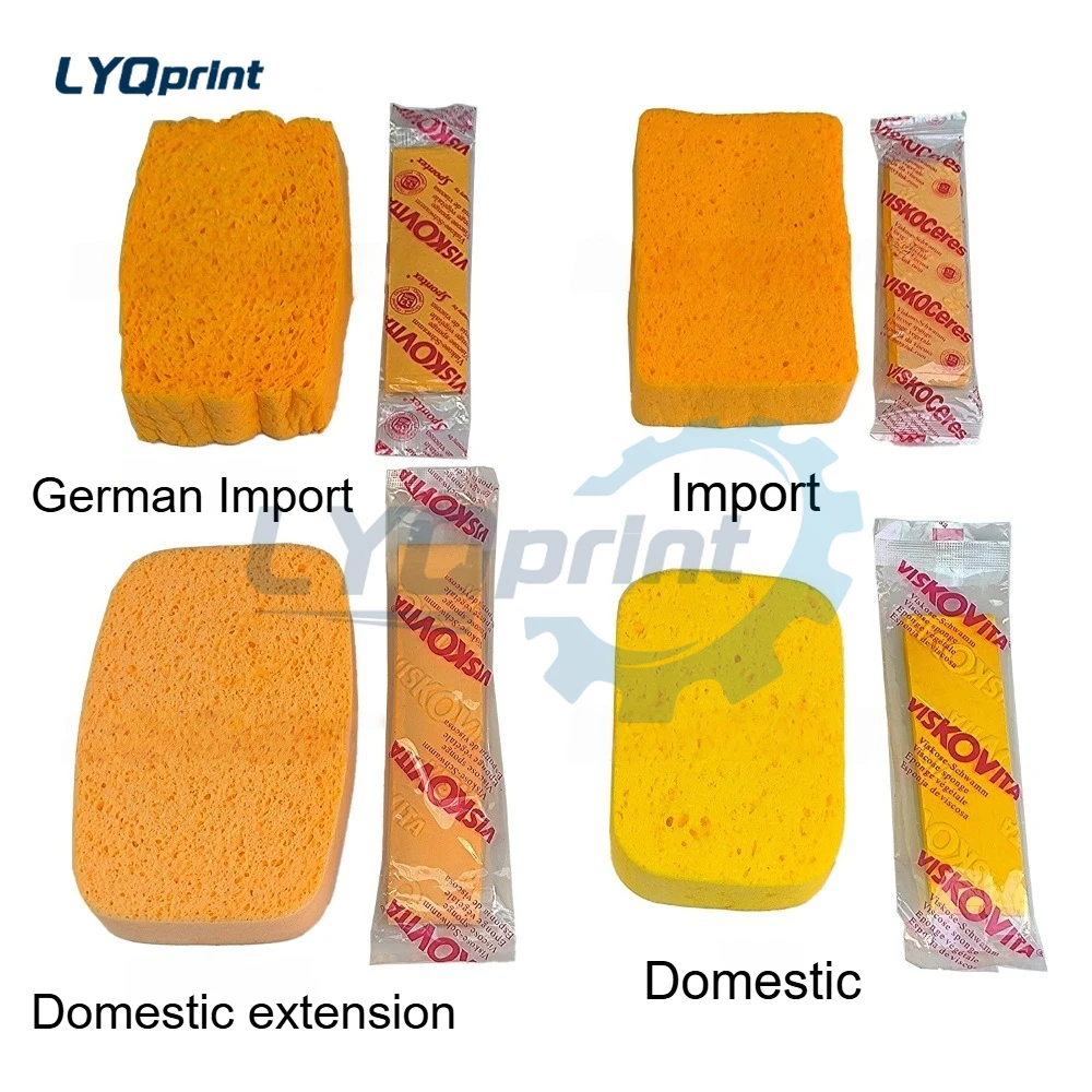 Printing Machine Consumables Imported Compressed Sponge Block Cleaning Sponge Water Bubble Wipe Board