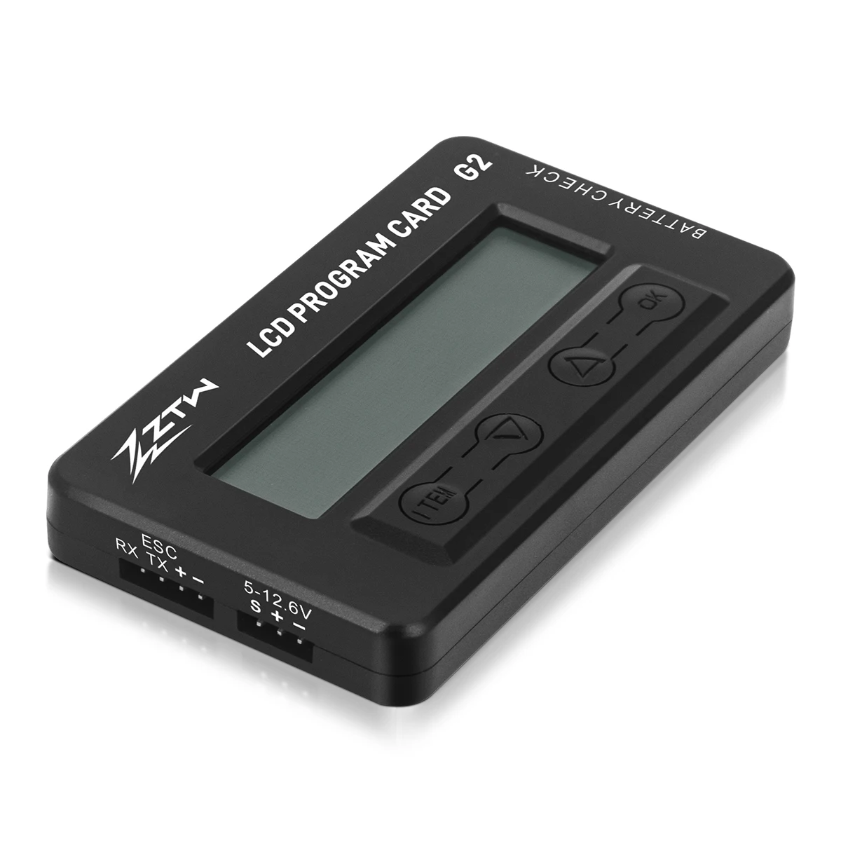 ZTW wielofunkcyjny LCD karta programu dla beatlesów/Shark/Mantis Slim G2 serii ESC Tester serwomechanizmu woltomierz do akumulatora Model RC części