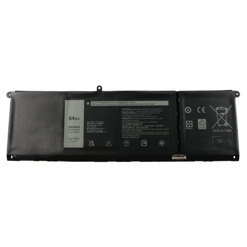 15.2V 64Wh Laptop Battery TN70C JGCCT N9XX1 TN70C XDY9K For DELL Vostro 3510 3515 5410 5510 Series Latitude 3320 3420 3520 New