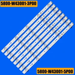 LED Backlight strip For TF-LED43S27T2 43LES70T2 IH43E30 TQL43F4PR001 43R-DC1 SLE43F57TCS 43E3000 43E3500 43E6000 43E6500