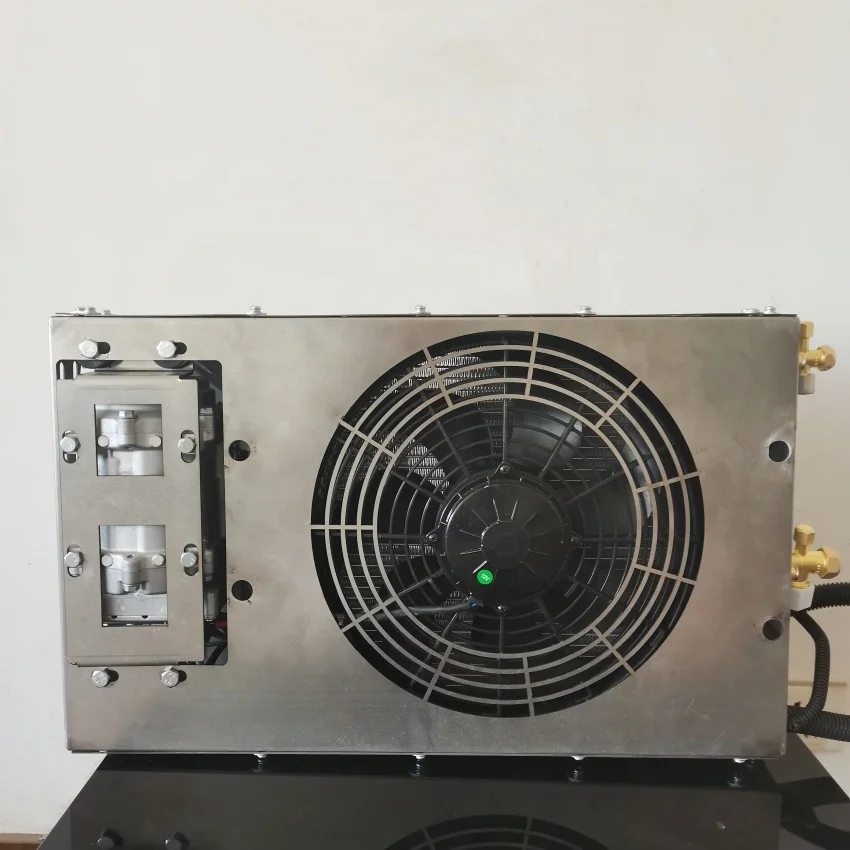 مكيف هواء سبليت صغير 24 فولت Rv مكيف هواء يعمل بالبطارية 12 فولت 24 فولت للمنزل المتنقل #3