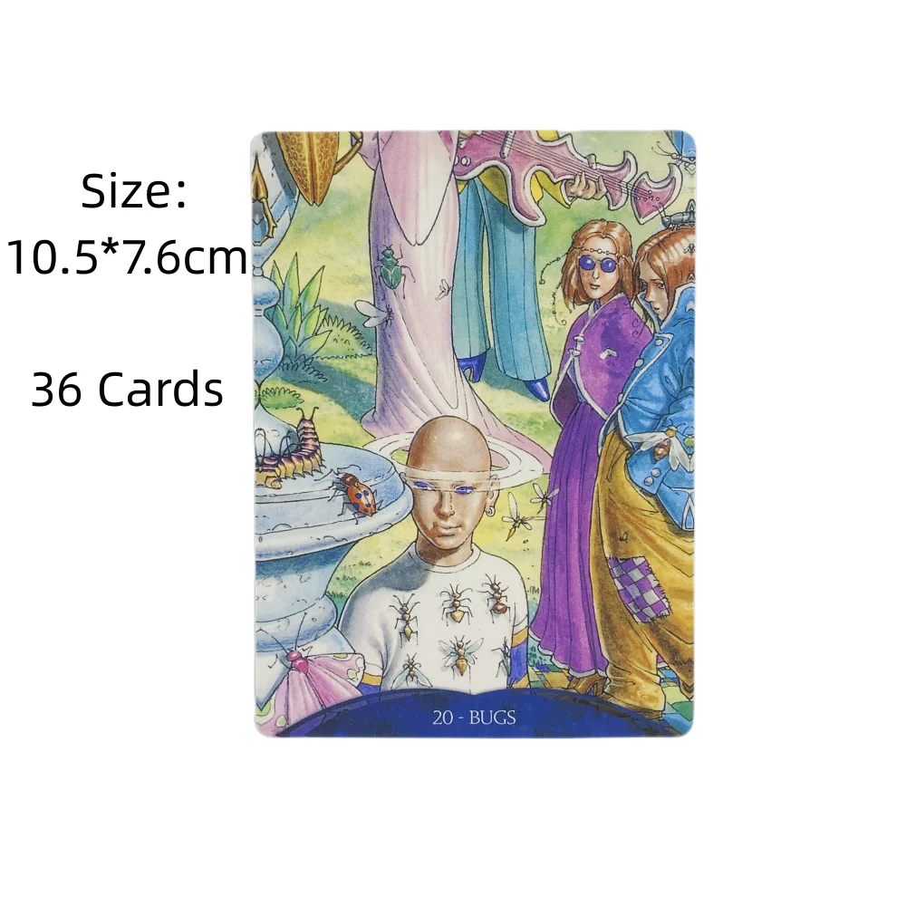 بطاقات أوراكل لتأرجح الأحلام 39 بطاقة ملونة كاملة تعليمات PDF لعبة بطاقة التارو ذات الغلاف الورقي