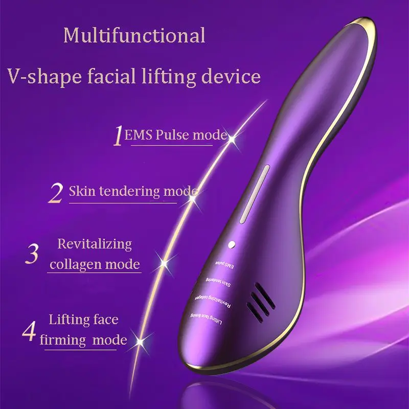 EMS Hot&Cold Therapy Tightening Machine  Facial Lifting Skin Iron Device Face Neck Body Massager Chin V-line Up Skin Anti Wrinkl