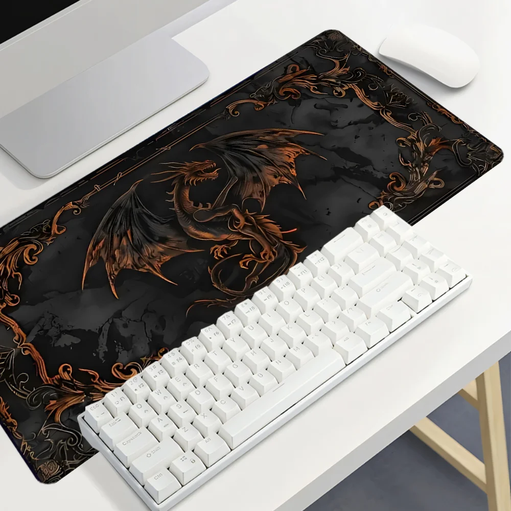 

Artisan Коврик для мыши Dark Dragon Kawaii Коврик для мыши Коврики для мыши Настольные коврики Аниме Настольный коврик Украшение для ПК Игровые аксессуары для ПК