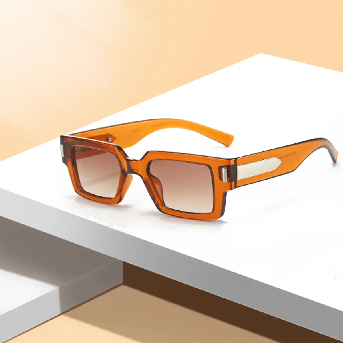 Fashion Square Vintage Polarized Sunglasses Men Women Retro Driving Fishing Luxury Brand Designer Sun Glasses UV400 Eyewear