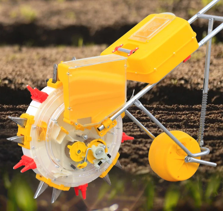 New Hand Push Corn Planter Multifunctional Peanut Soybean On Demand Machine Manual Roller