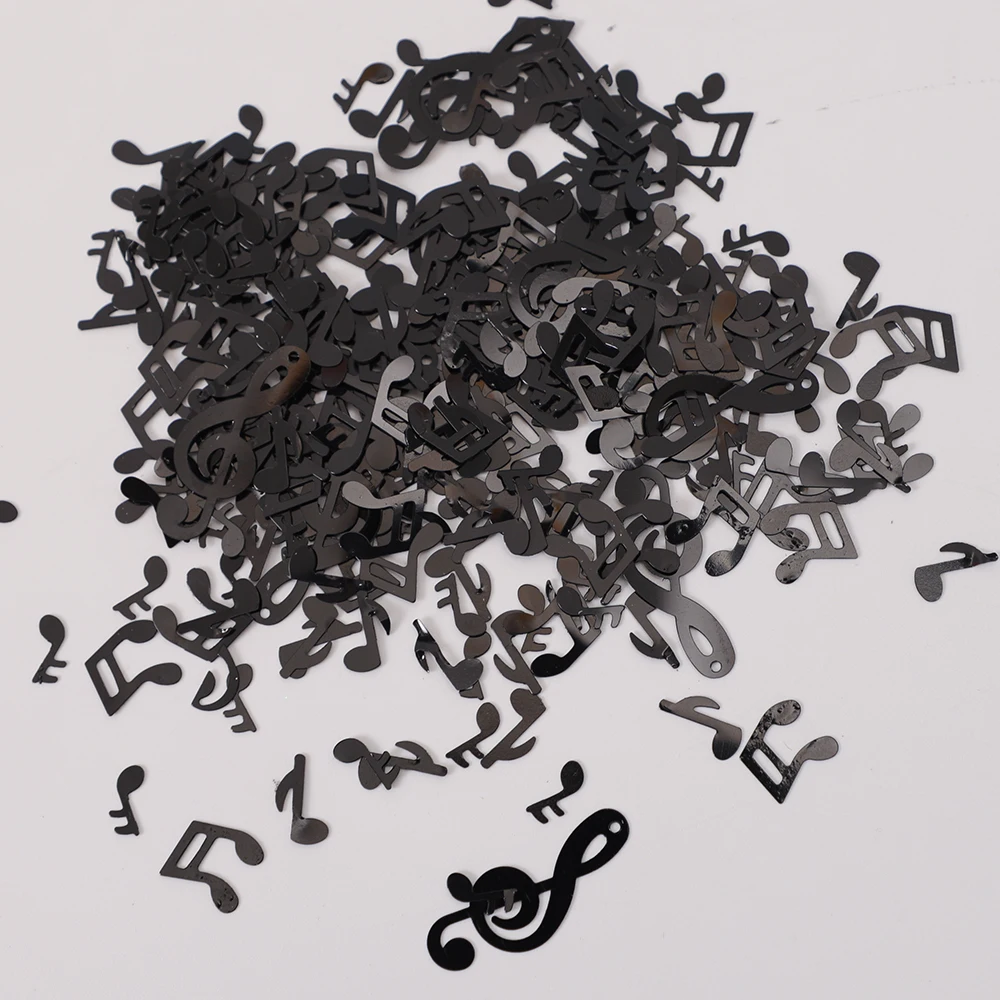 15G Black Musical Notes confetti Table Scatters For Wedding Birthday Party Supplies Baby Shower Gender Reveal Decorations