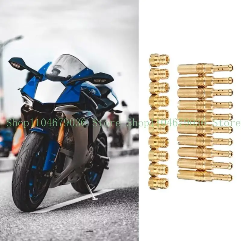 652F CARBURATOR PRINCIPAL JETO SLOT 10PCS JETS PRINCIPAIS E 10PCS SLOW JET