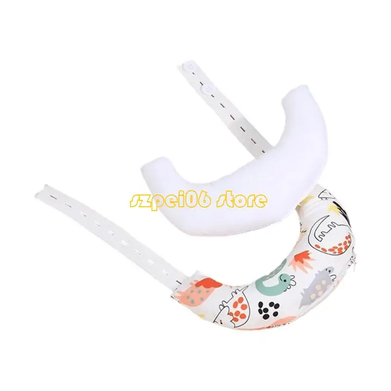 وسادة حضانة مريحة للنوم من 45BF مع دعم مريح للرقبة للرضع #3