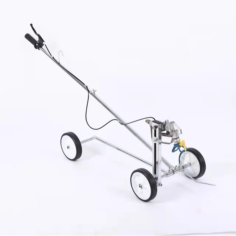 Electric High-Pressure Airless Sprayer - Road Marking Vehicle & Cold Spray Road/Garage Floor Marking Machine