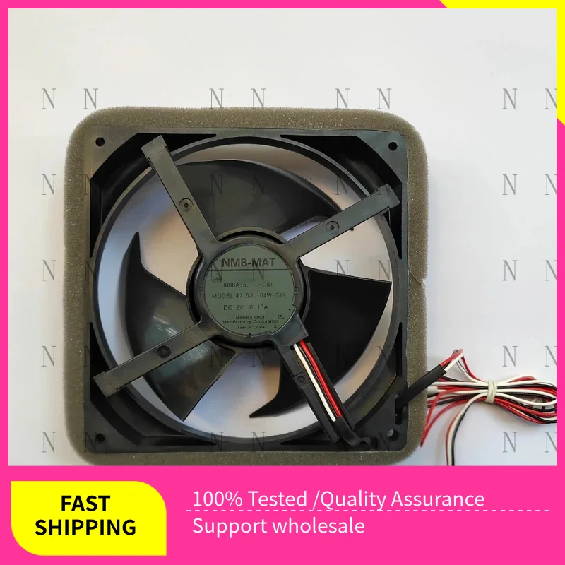 

Охлаждающий вентилятор YJJ 4715JL-04W-S19 12 В 0,13 А Подходит для холодильника Haier Panasonic