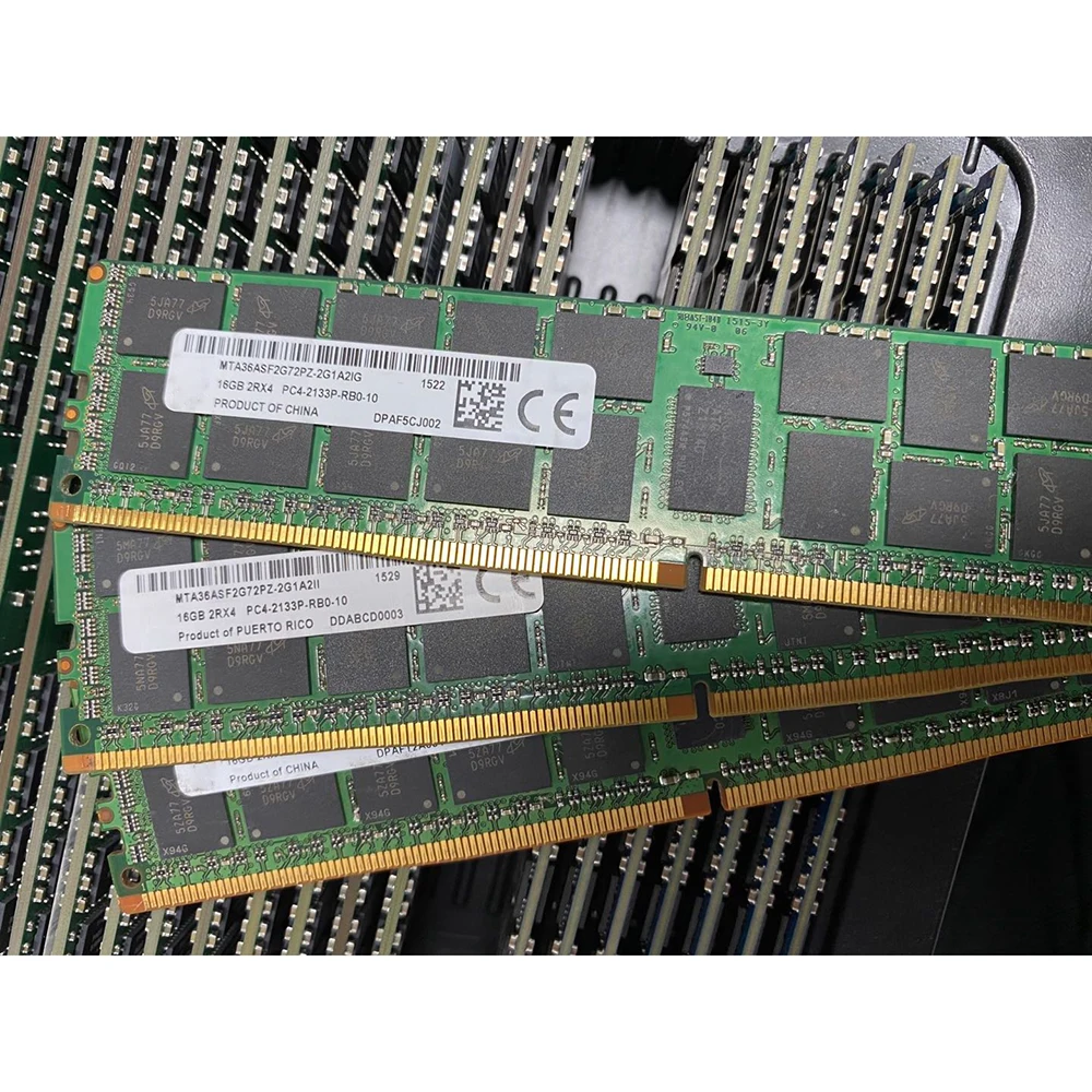 

1 шт. для MT RAM 16G 16GB 2RX4 RECC DDR4 2133 памяти MTA36ASF2G72PZ-2G1A2IG