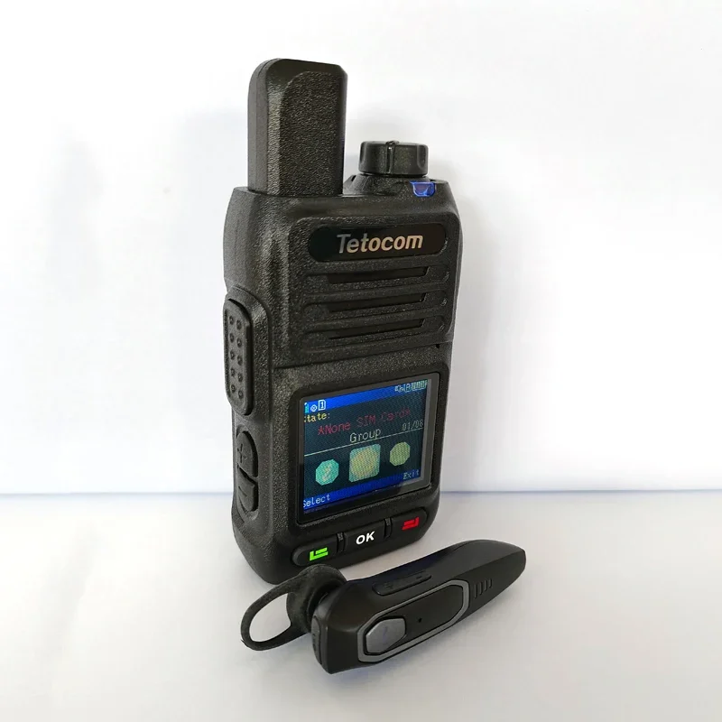 Оптовая продажа R309 PoC портативная беспроводная рация SIM-карта для сети Bluetooth 4G двойной микрофон WIFI 5000 км глобальный диапазон ma