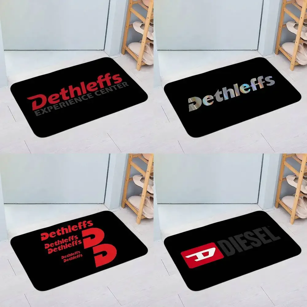 D-dethleffs Fußmatte für den Eingangsbereich, festliche Dekorationen, Teppich, Badezimmer, rutschfeste Matte, Eingangsmatte