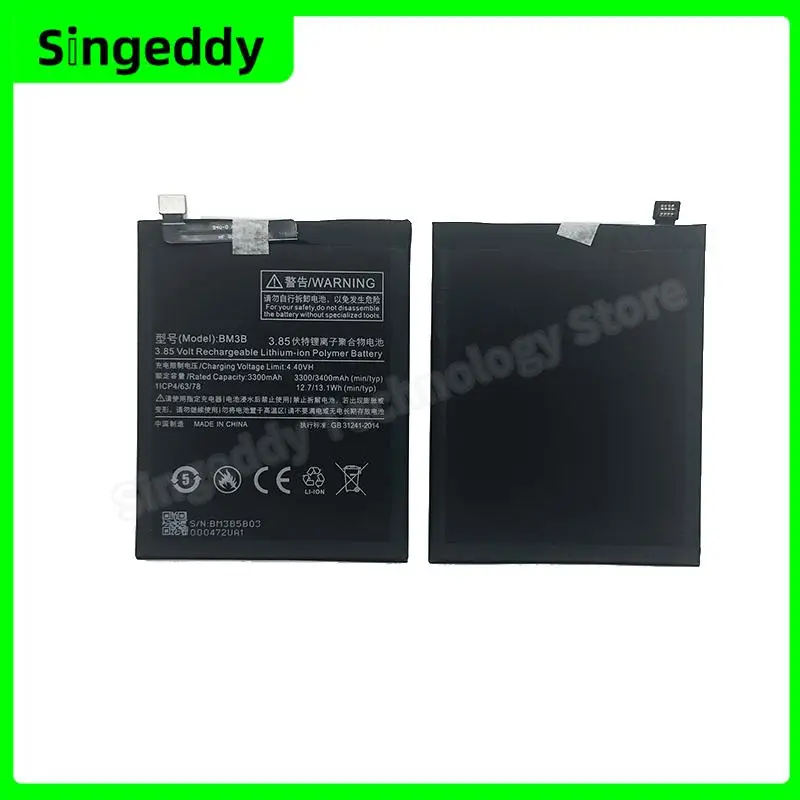 BM3B Battery, Mobile Phone Build-in Batteries For Xiaomi Mix 2, Mix 2S, EVO, Cell Phone Replacement Repair Parts