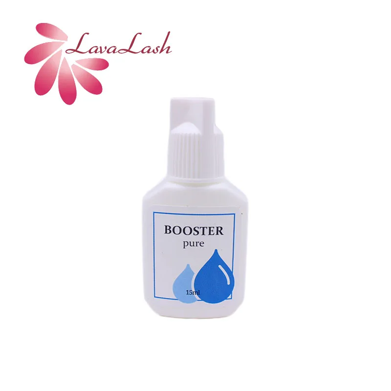 15ml Colla per estensione ciglia Booster Pure Korea Trasparente Super Bonder Colla per innesto ciglia a lunga durata Liquido per la cura