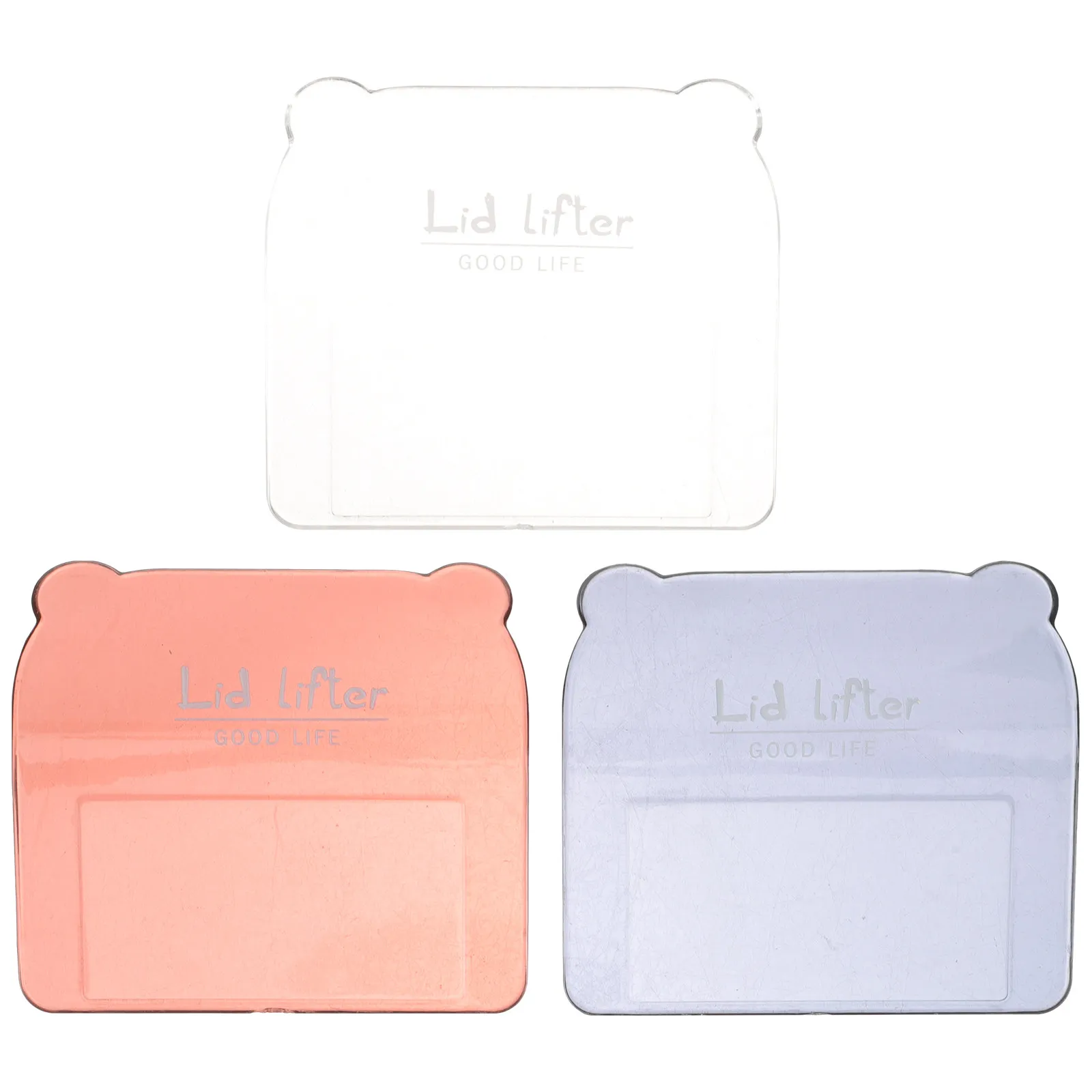 

3Pcs Sticky Toilet Lid Lifter for Bathroom Easy Install Adhesive Toilet Seat Lifter Handle Cute Decorative Labor Saving Safe