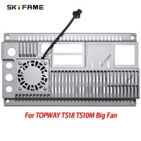 SKYFAME Radiator Fins Back Cover Cooling Board For TOPWAY TS18 TS10M 4010 Big Fan Android Devices