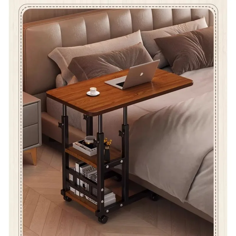 Movable Lift Bed Bedroom Table Home Student Desk Lazy Dormitory Laptop Table Side - view 3