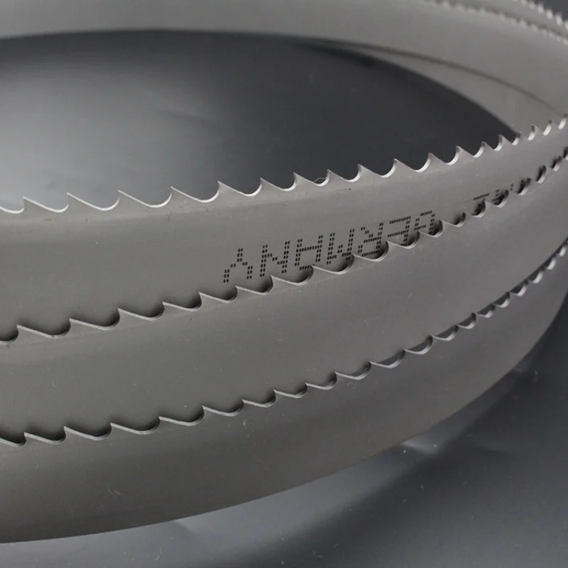 Lame per seghe a nastro M42 personalizzabili per la produzione industriale, 1435mm x 13mm x 0.6mm passo Multi-dente-1/2/3 pezzi lama per sega