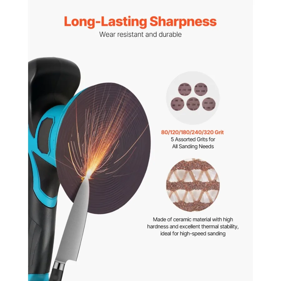 5 インチメッシュ研磨サンディングディスク 50 個グリット 80 120 80 240 320 サンドペーパー