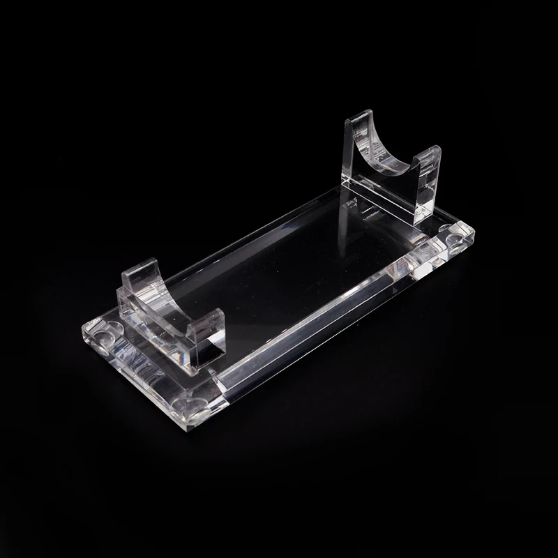 Acrylic Machine Pen Display Stand Transparent Tattoo Supply Stand Rack Tray Rest Organzier