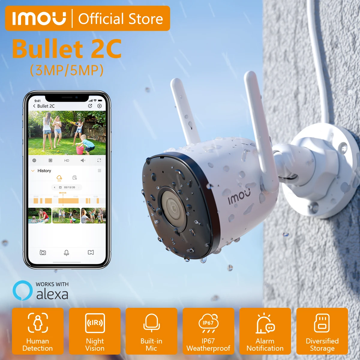 Imou Outdoor Bullet… - image
