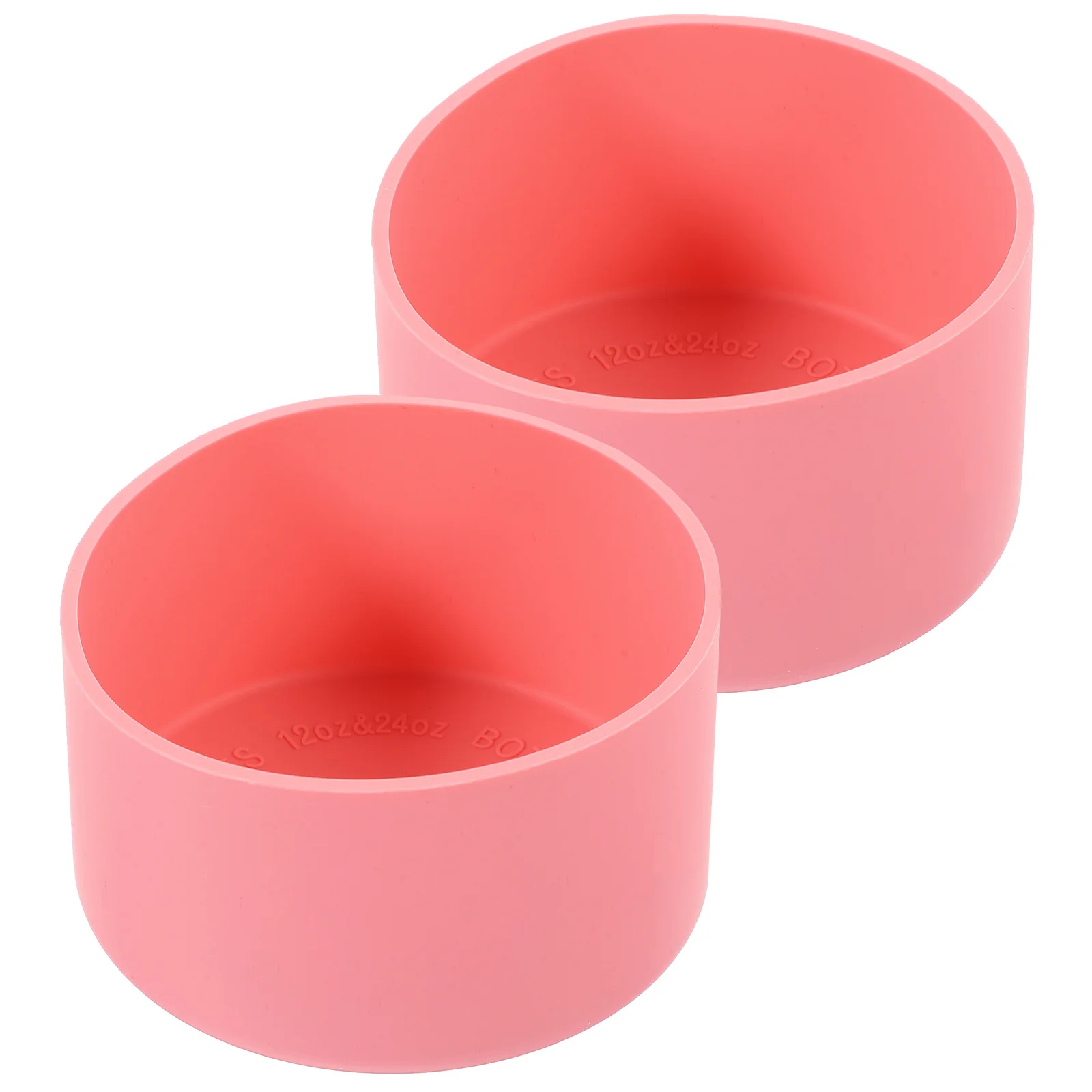 

2Pcs Glass Cup Bottom Cover Silicone Sleeve Nonslip Bottle Supplies Water Bottle Supplies Silicone Sleeve