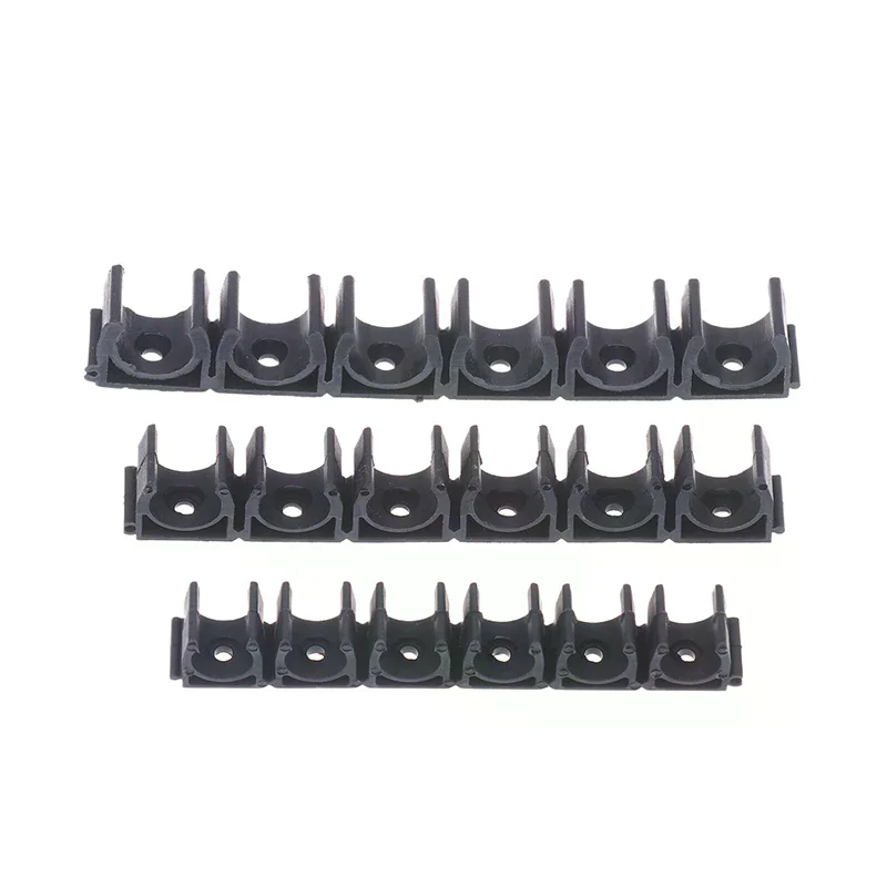 Pneumatic Tube Air Hose Fixing Clamp 6 Way 4/6/8/10/12/14/16/18/20MM Water Pipe Holder Gas Compressor Tubing Diversion Flow Clip