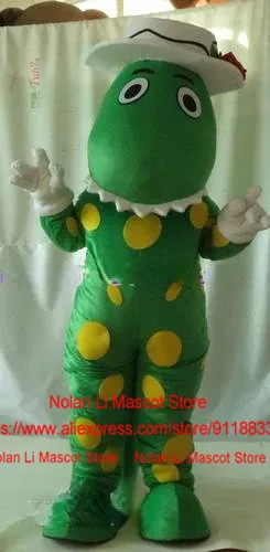 Nieuw Op Maat Gemaakte Schattige Dinosaurus Mascotte Kleding Fancy Fun Party Anime Kerst Halloween Jurk Spel Advertentie 1308