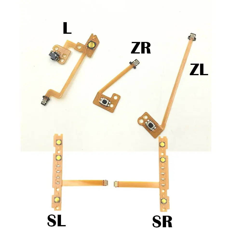ปุ่มใหม่ Flex Cable เปลี่ยน ZR ZL L SL SR Joy-Con ซ่อมสําหรับ Nintendo Switch