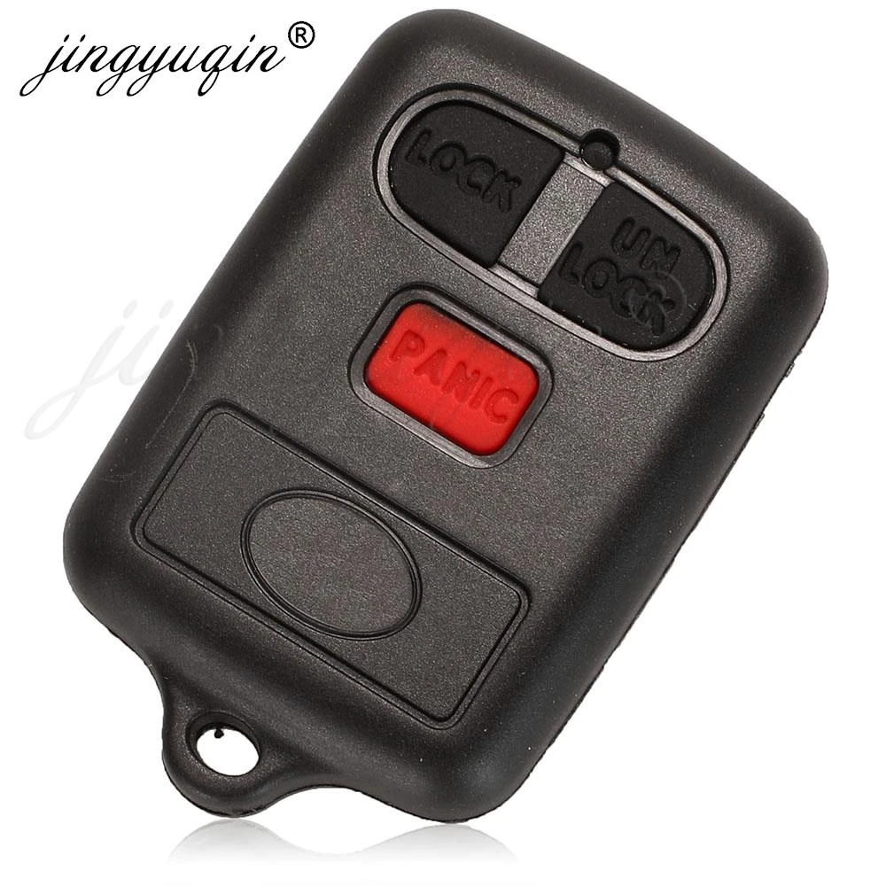 Jingyuqin 2 + 1Panic 3 pulsanti chiave per Auto a distanza per Tovota COROLLA Vios Camry Sienna trasmettitore remoto Auto Key Fob GQ43VT7T