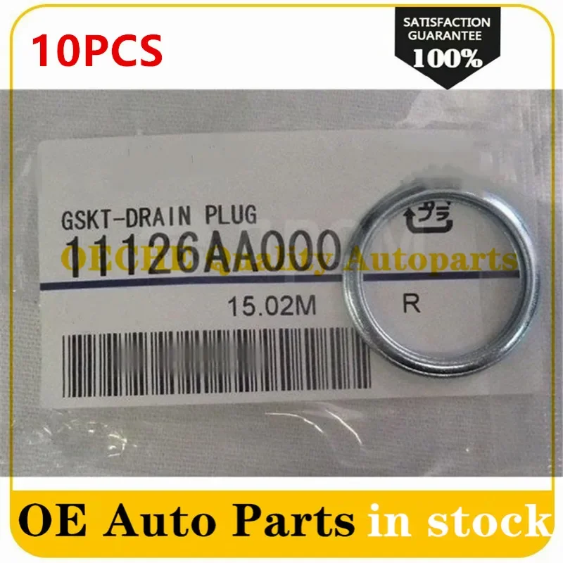 11126-AA000 10PCS New High Quality Oil Drain Plug Crush Washer Gaskets 11126AA000 For Subaru 11126 AA000