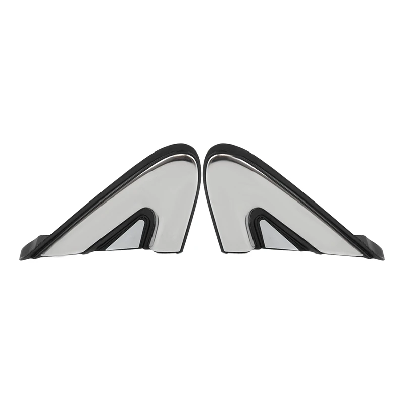 

1 Pair Front Left Right Side Fender Pillar Trim Molding Chrome 86190-S1100 86210-S1100 For Hyundai Santa FE 2019-2020