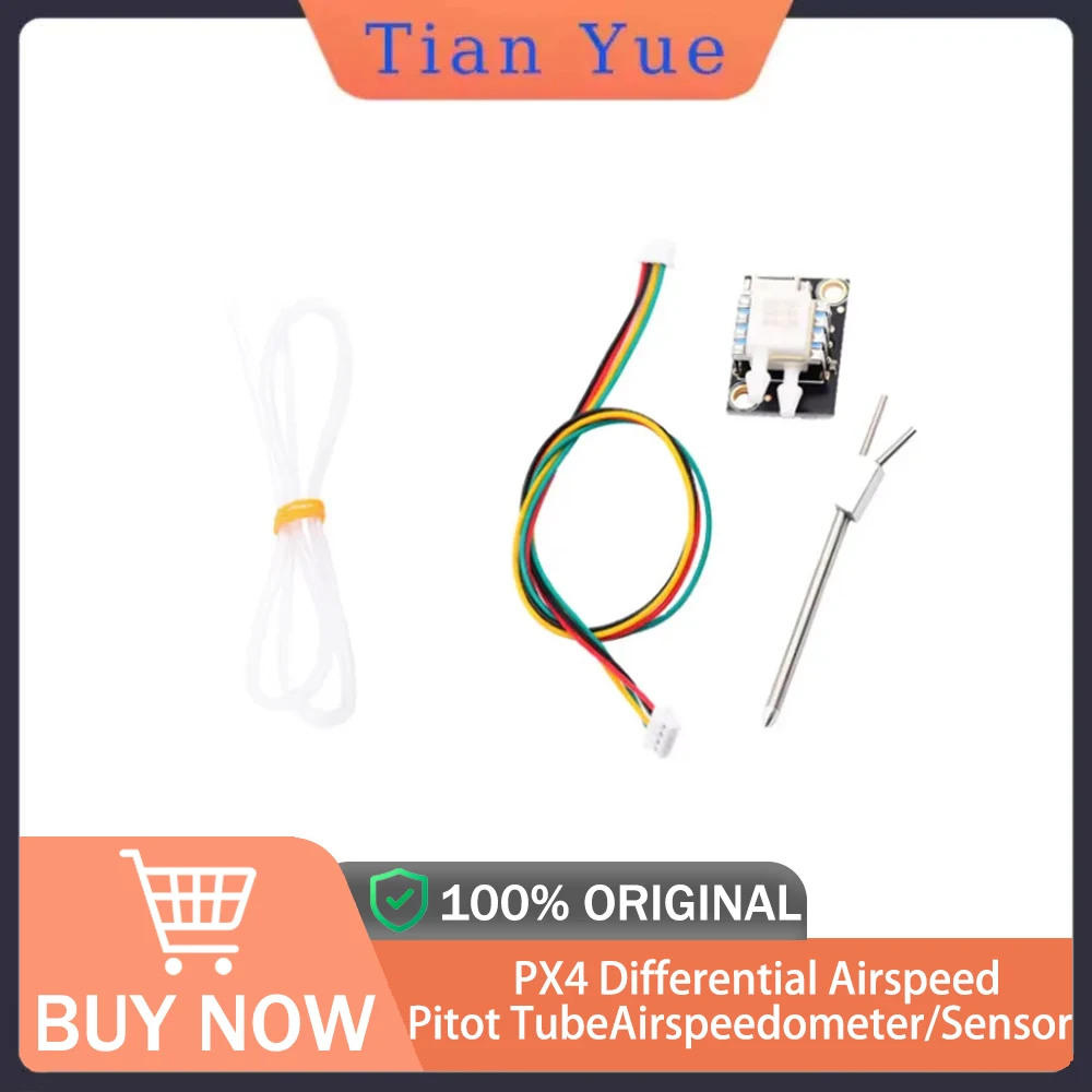 

Дифференциальный датчик воздушной скорости PX4 MS4525DO — высокоточный дрон-канал с трубкой Пито для контроллера полета Pixhawk2.4.8 6C FPV Drone