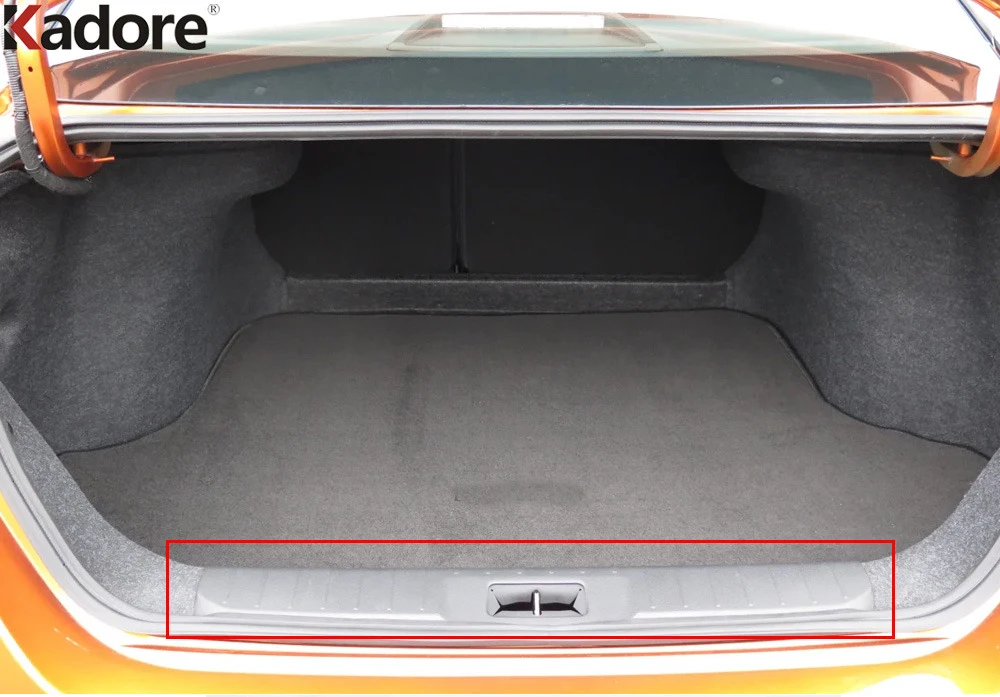 

For Nissan Sentra Bluebird Sylphy 2020-2023 2024 Steel Car Rear Trunk Bumper Cover Trim Tailgate Door Sill Plate Accessories