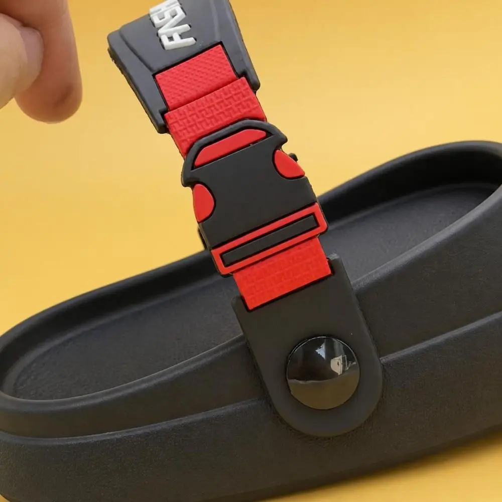 1pair Adjustable Hole Shoes Strap Fix Buckles Detachable Sandals Straps DIY Shoe Decoration Secure Fit Replacement Heel Straps