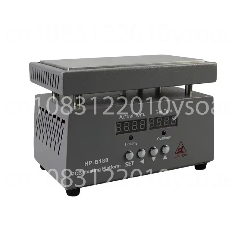 Printed Circuit Board Heating Platform 180x100mm Multifunctional Digital Display Heating Table Temperature Control