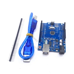 1PCS R3 Board CH340G+MEGA328P Chip 16Mhz For Arduino UNO R3 Development Board+USB CABLE