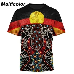 Newest Fashion Menwomen Aboriginal Indigenous Turtle Dot Painting Art 3D Print T Shirt Vertigo Hypnotic Vortex Funny Short Tees