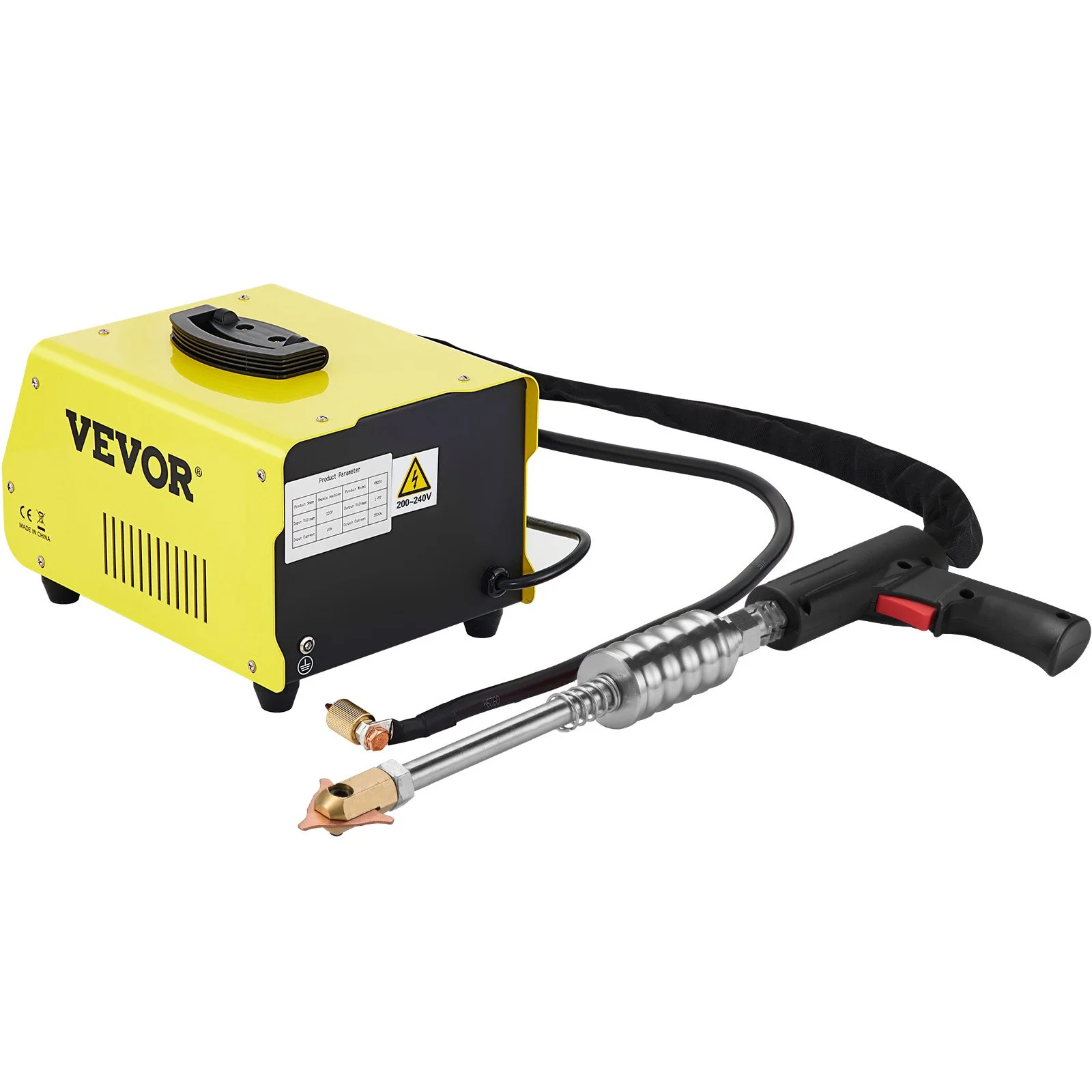 

Stud Welder Dent Repair Kit, 3 KW 220 V Spot Welder Dent Puller With 2 Welding Guns