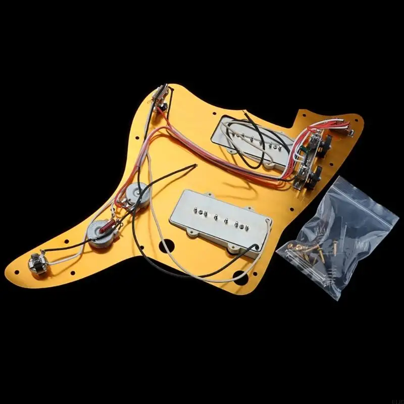 U1JC Loaded Prewired Pickup Cover Protector Pickup Guitar Pickups Part 3Ply Electric Guitar Parts Humbuckers Accessories Kits