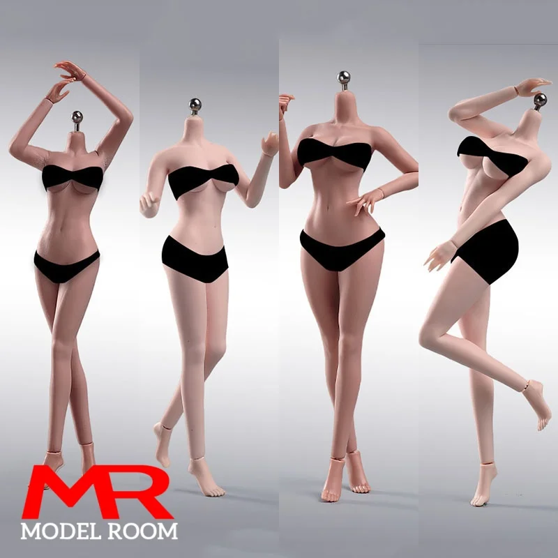 

ANT T305 N306 1/12 Scale Female Seamless Body with Detachable Feet 14.5cm Pale Suntan Super Flexible Action Figure Body Doll