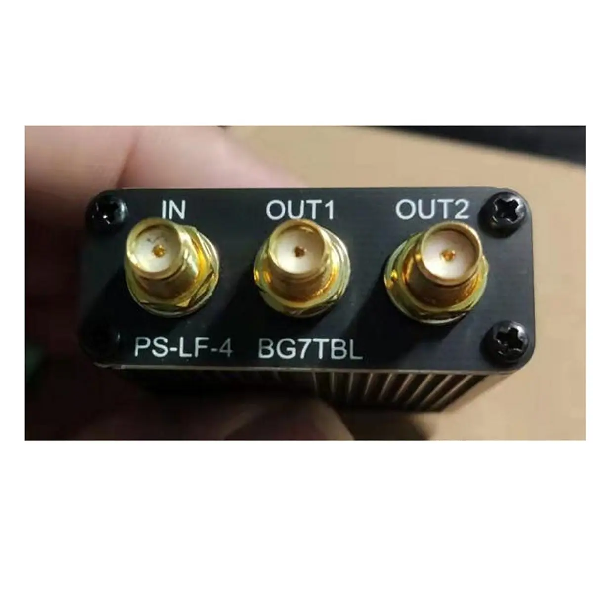 

2026 New PS-LF-4, 10K-1.5G, 10M 1 Minute 4 Power Divider, Splitter Low Frequency SMA Professional Power Divider