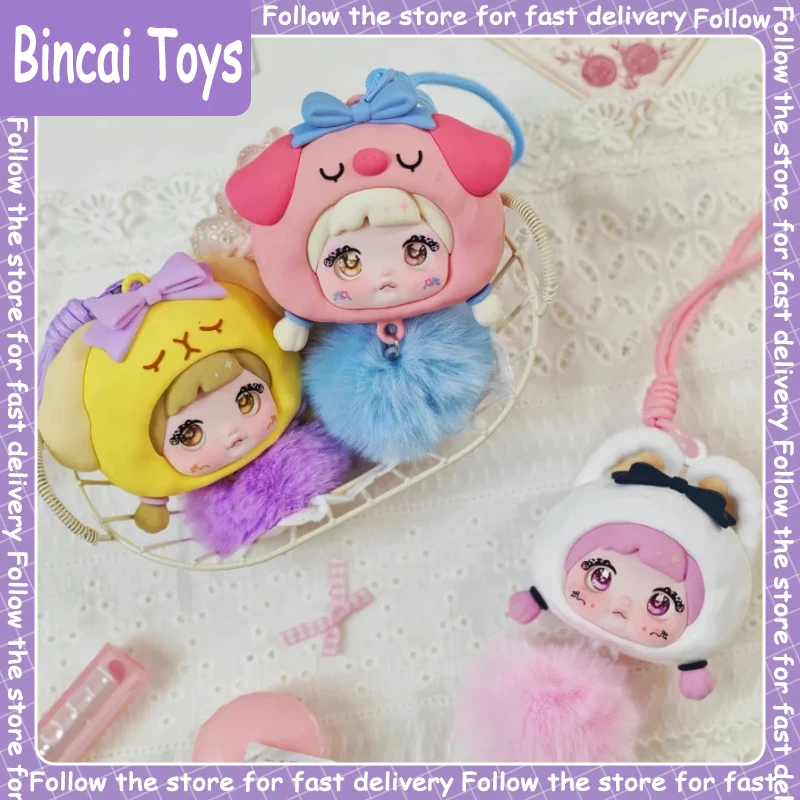 Echte Nommi Forest Melodies Serie Blind Box Silikon Kopfhörer Fall Kawaii Pvc Verziert Mädchen Mystery Überraschung Geschenk