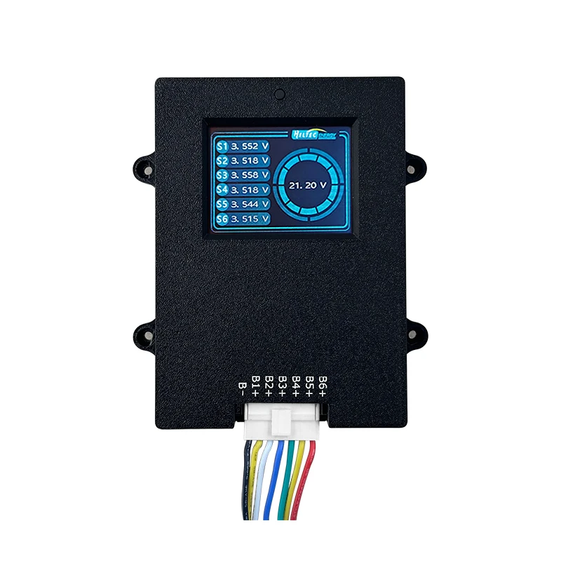 Heltec Automation Active Balancer 4S 6S mit Spannungsanzeige Lifepo4 Equalizer Lipo/LTO Batteriespannungstester 3