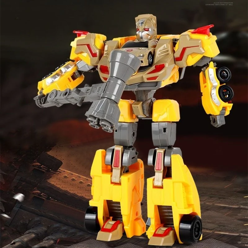 

8.6''/22cm Transformation Robot Toys Car People Action Figure Boys Collect Toys Leisure Children Collect Models Birthday Gifts