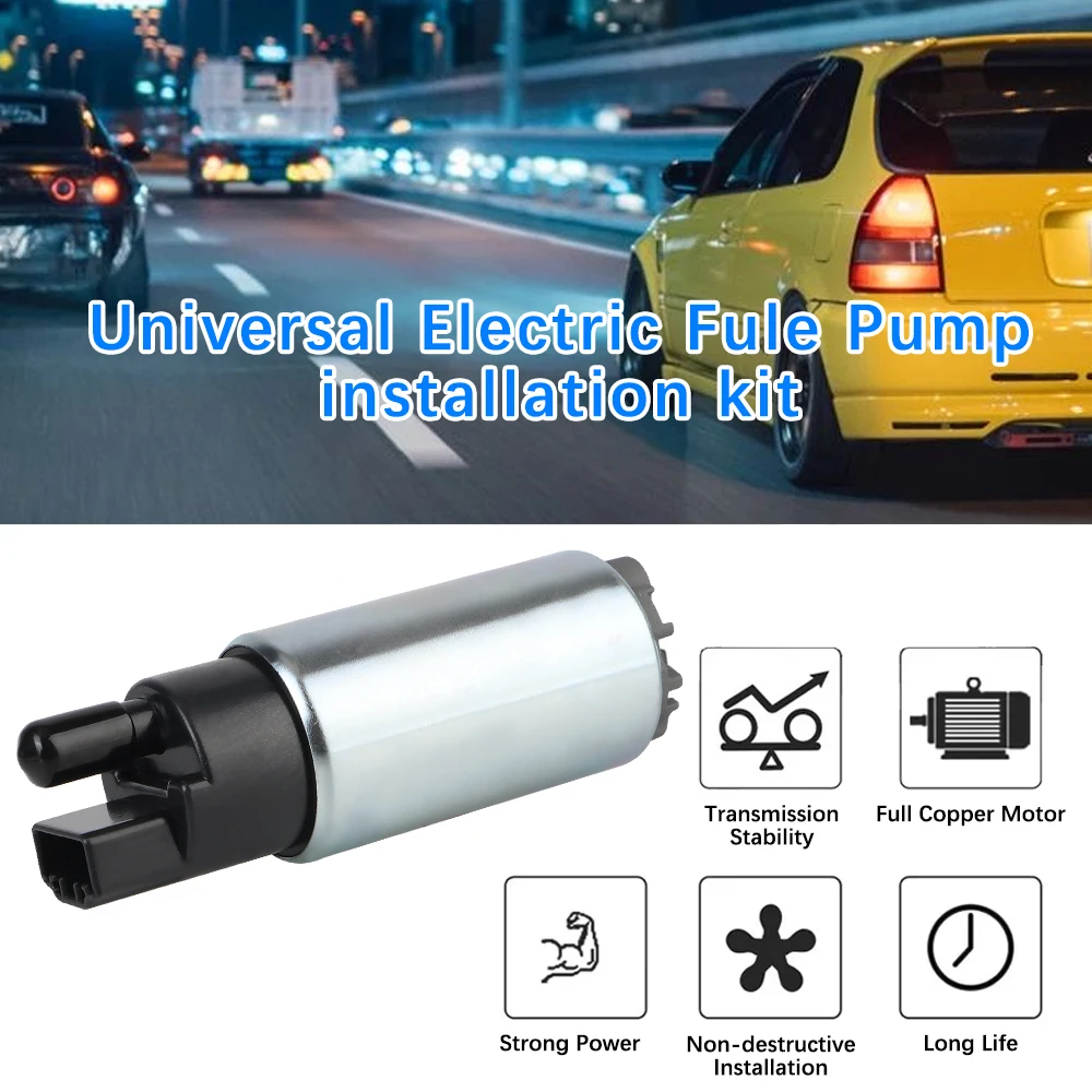 For Kia Suzuki Dodge Ford Honda Acura chevrolte 12V Electric Fuel Pump Petrol pump Mitsubishi Mazda Nissan toyota 125Lph