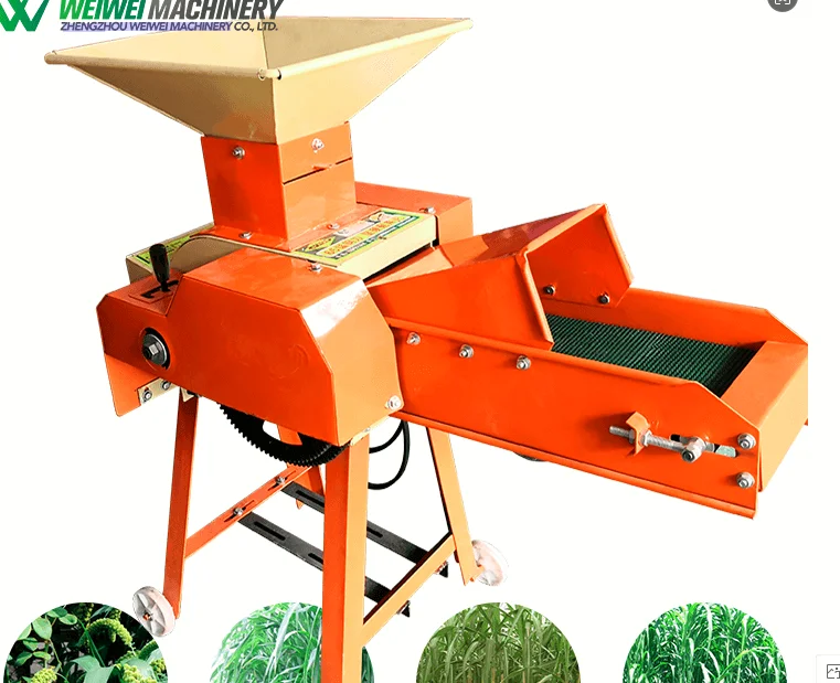 AIROW Weiwei Hot Sell  Factory Outlet 9ZP-0.4V Chaff Cutter 400-1200kg/h 2.2-3kw